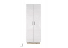 Атланта (крафт/белый) Шкаф 2-дверный для одежды